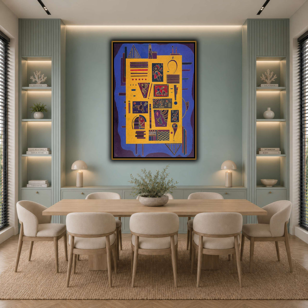 Kandinsky_-_Un_conglomérat cool-dining