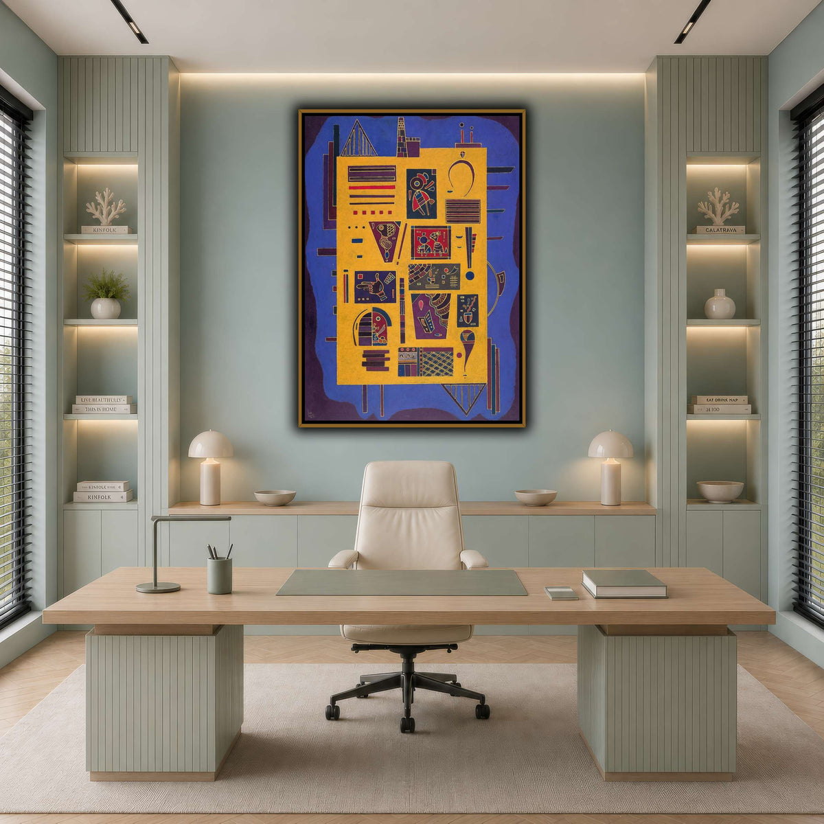 Kandinsky_-_Un_conglomérat cool-office