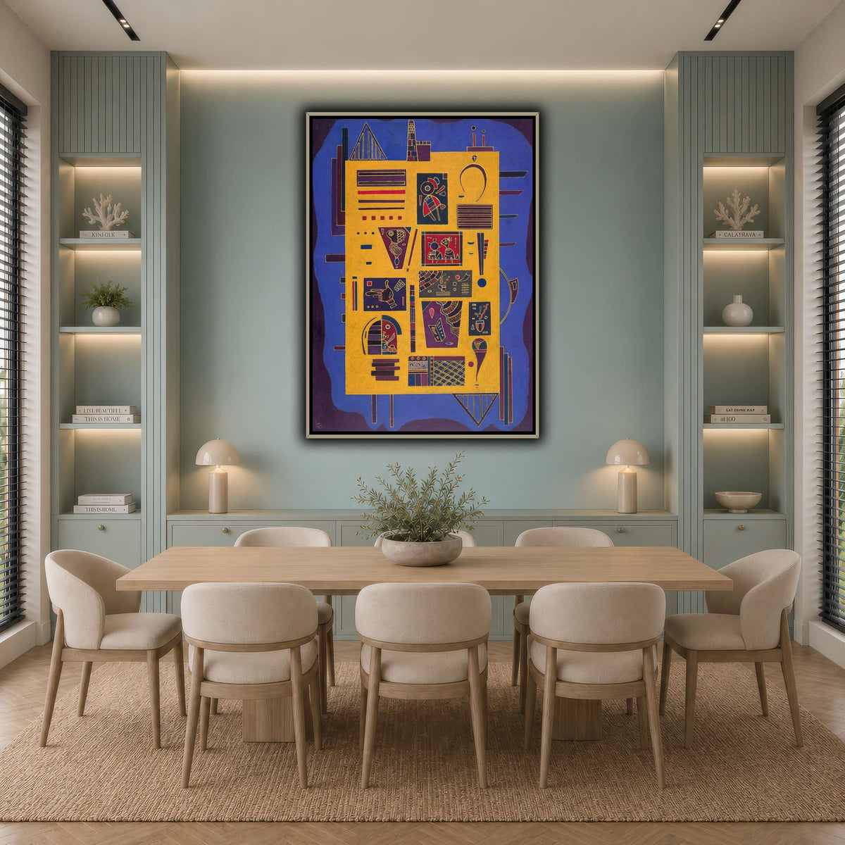Kandinsky_-_Un_conglomérat cool-dining