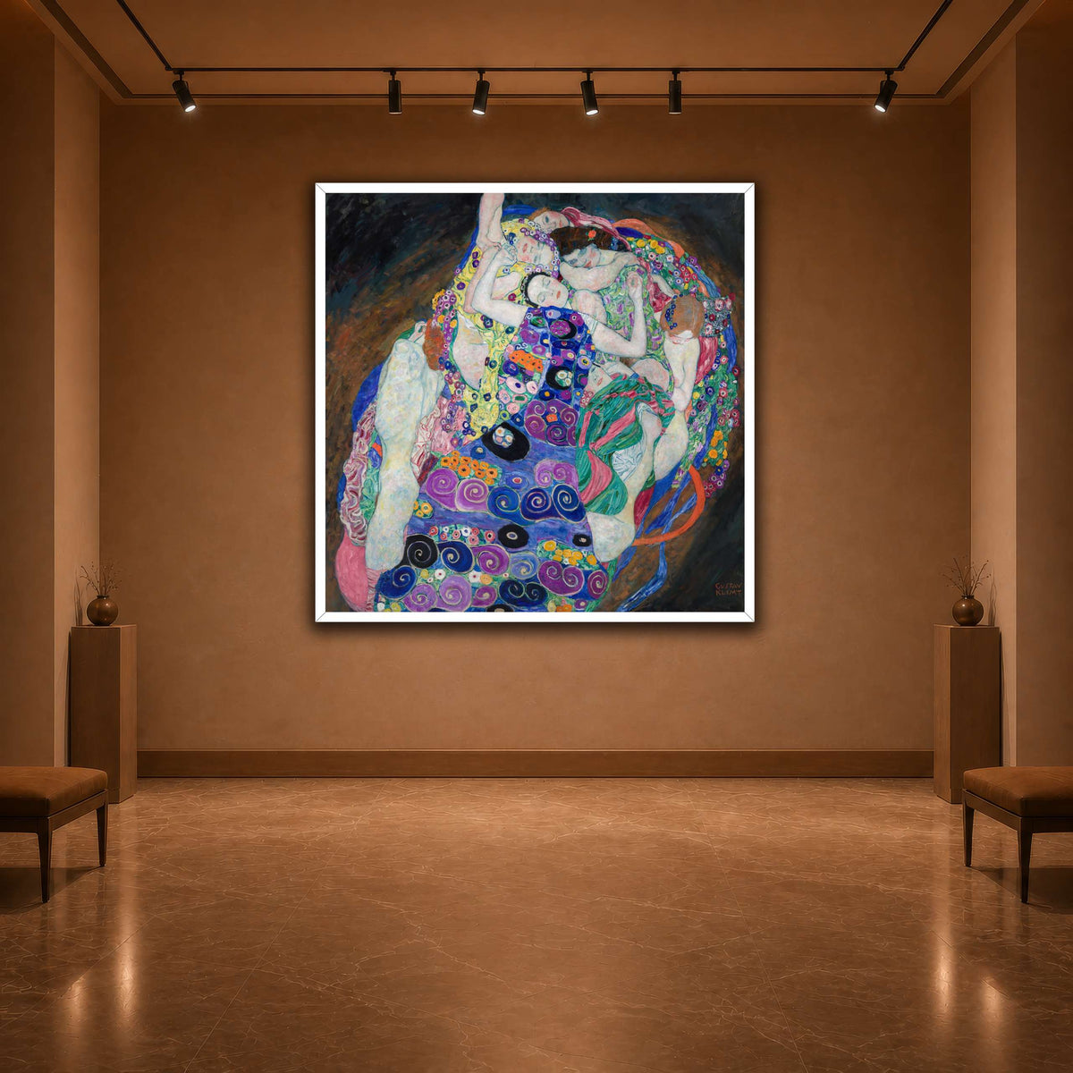 KlimtDieJungfrau warm-agallery