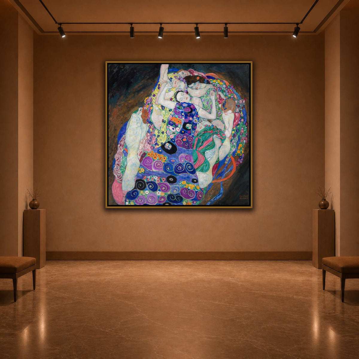 KlimtDieJungfrau warm-agallery