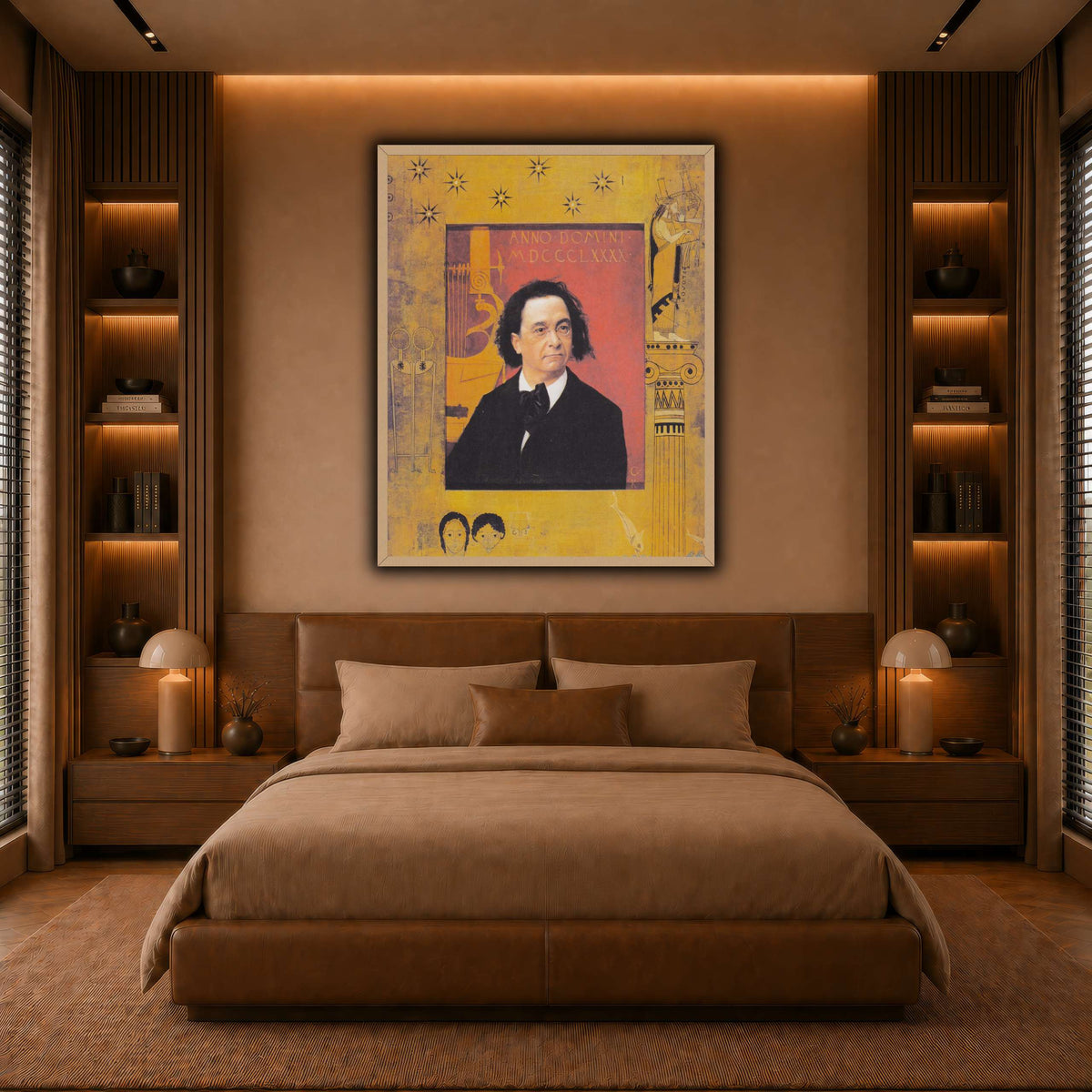 Klimt_-_Bildnis_Joseph_Pembauer warm-bedroom