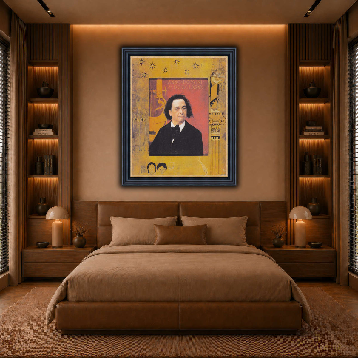 Klimt_-_Bildnis_Joseph_Pembauer warm-bedroom