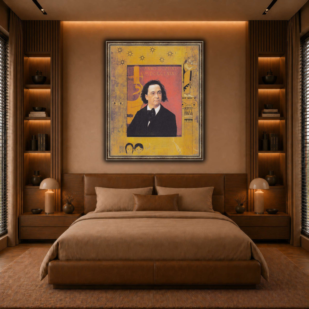 Klimt_-_Bildnis_Joseph_Pembauer warm-bedroom