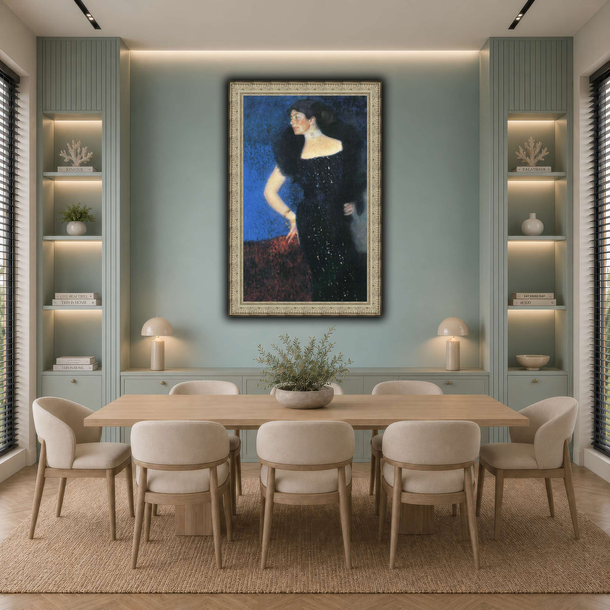 Klimt_-_Bildnis_Rose_von_Rosthorn-Friedmann cool-dining