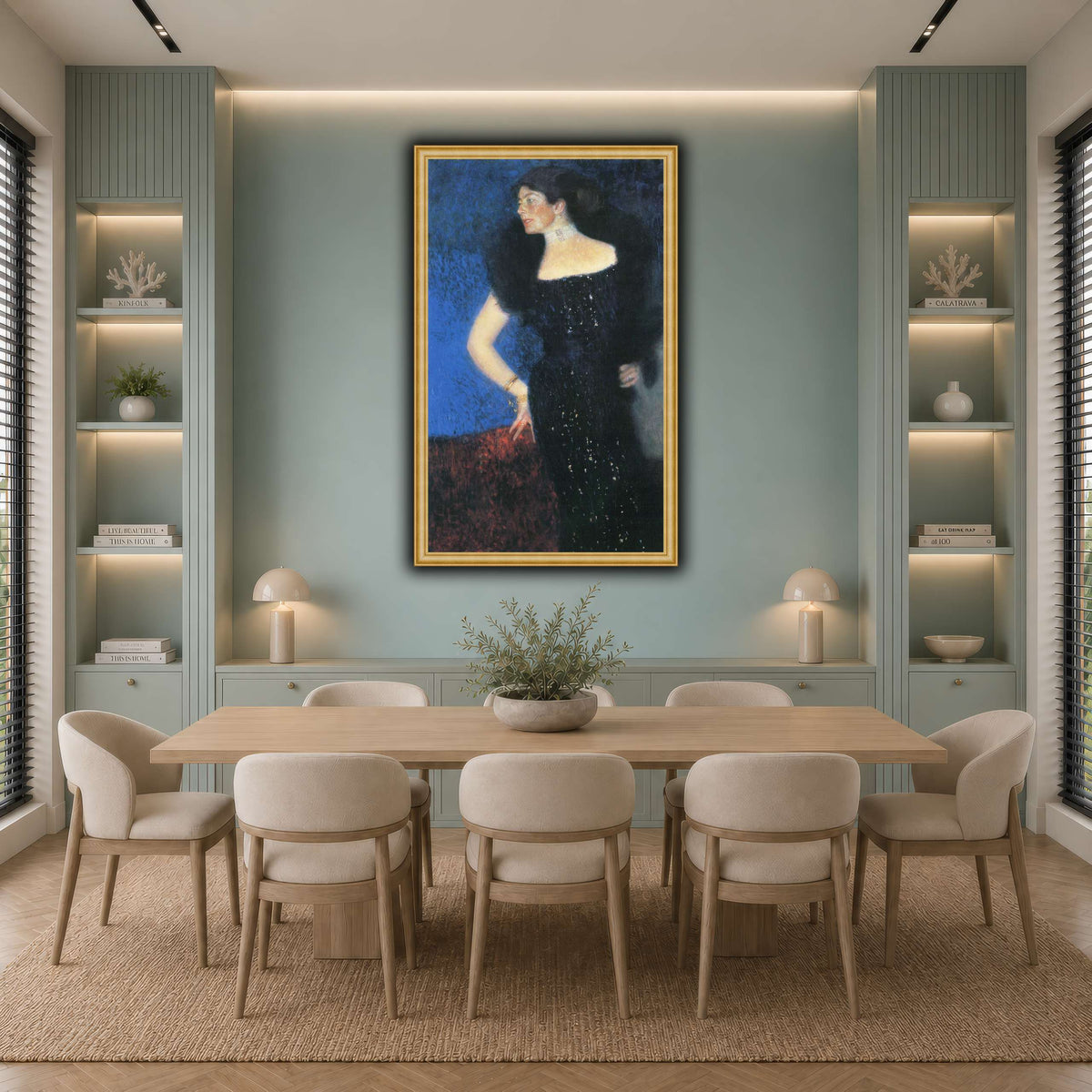 Klimt_-_Bildnis_Rose_von_Rosthorn-Friedmann cool-dining