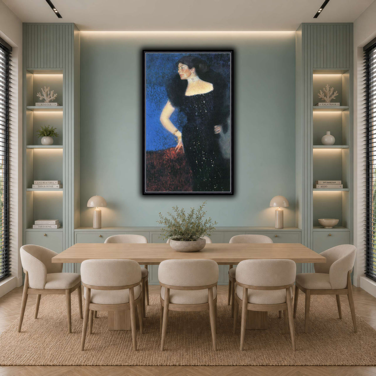 Klimt_-_Bildnis_Rose_von_Rosthorn-Friedmann cool-dining