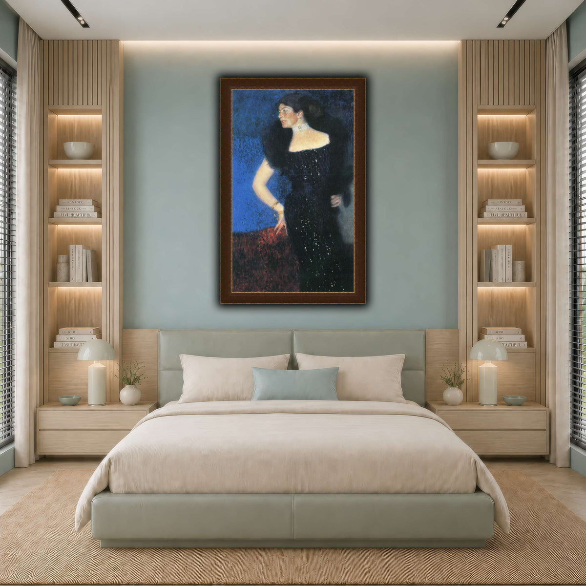 Klimt_-_Bildnis_Rose_von_Rosthorn-Friedmann cool-bedroom