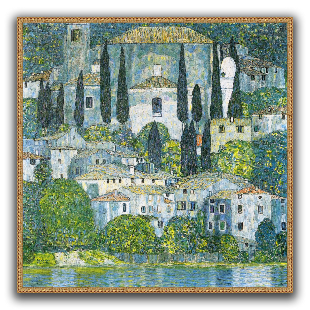 Klimt_-_Kirche_in_Cassone_-_1913