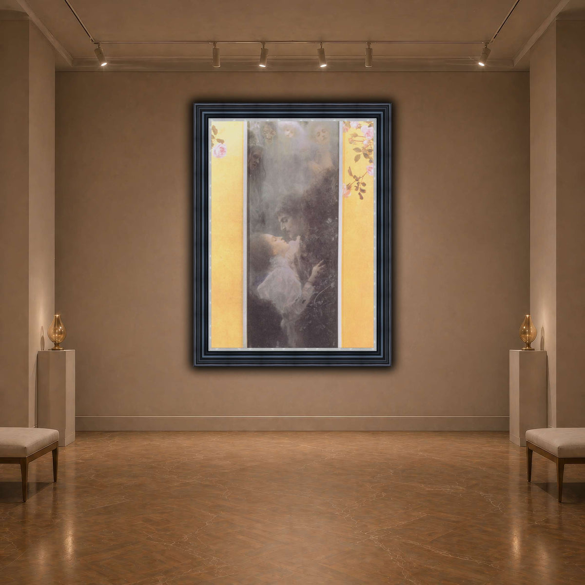 Klimt_-_Liebe_-_1895 dark neutral-agallery