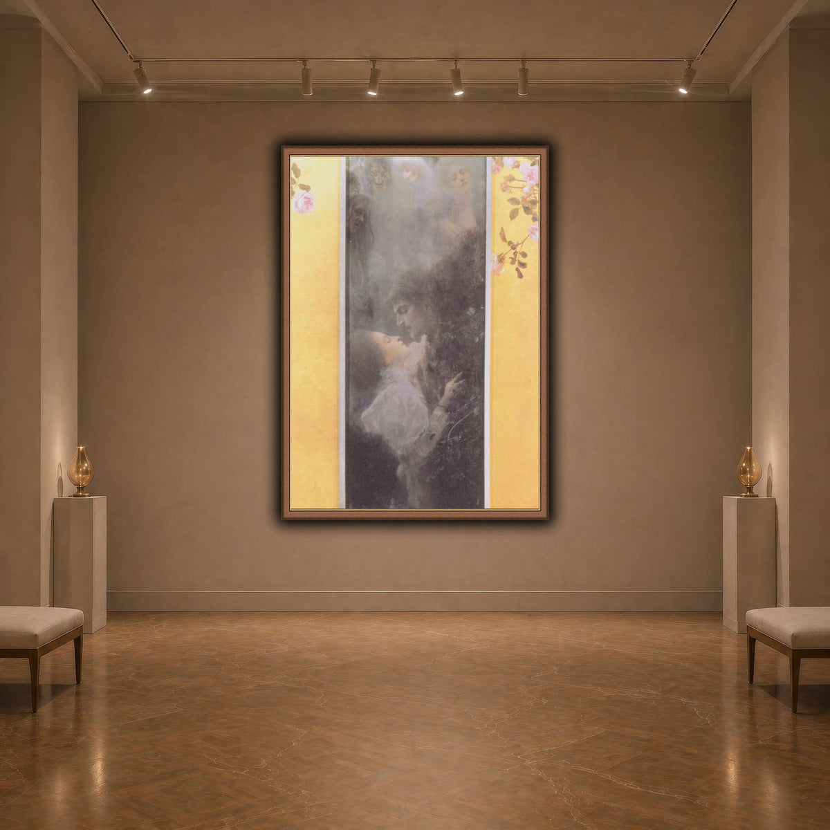 Klimt_-_Liebe_-_1895 dark neutral-agallery