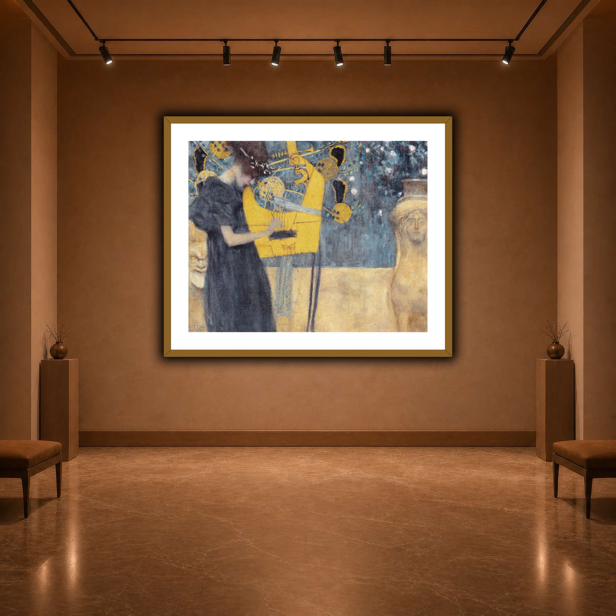 Klimt_-_Musik1 warm-agallery