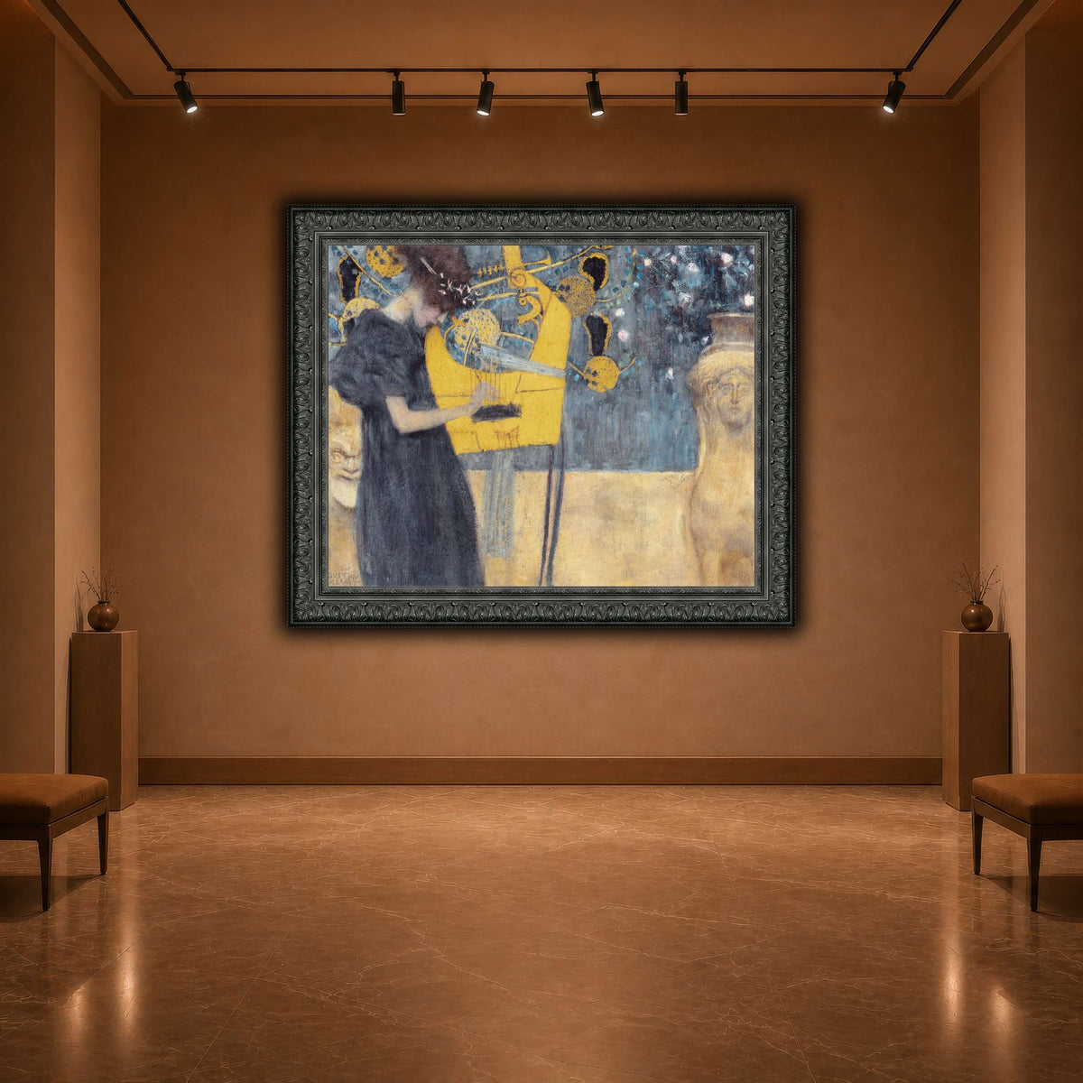 Klimt_-_Musik1 warm-agallery