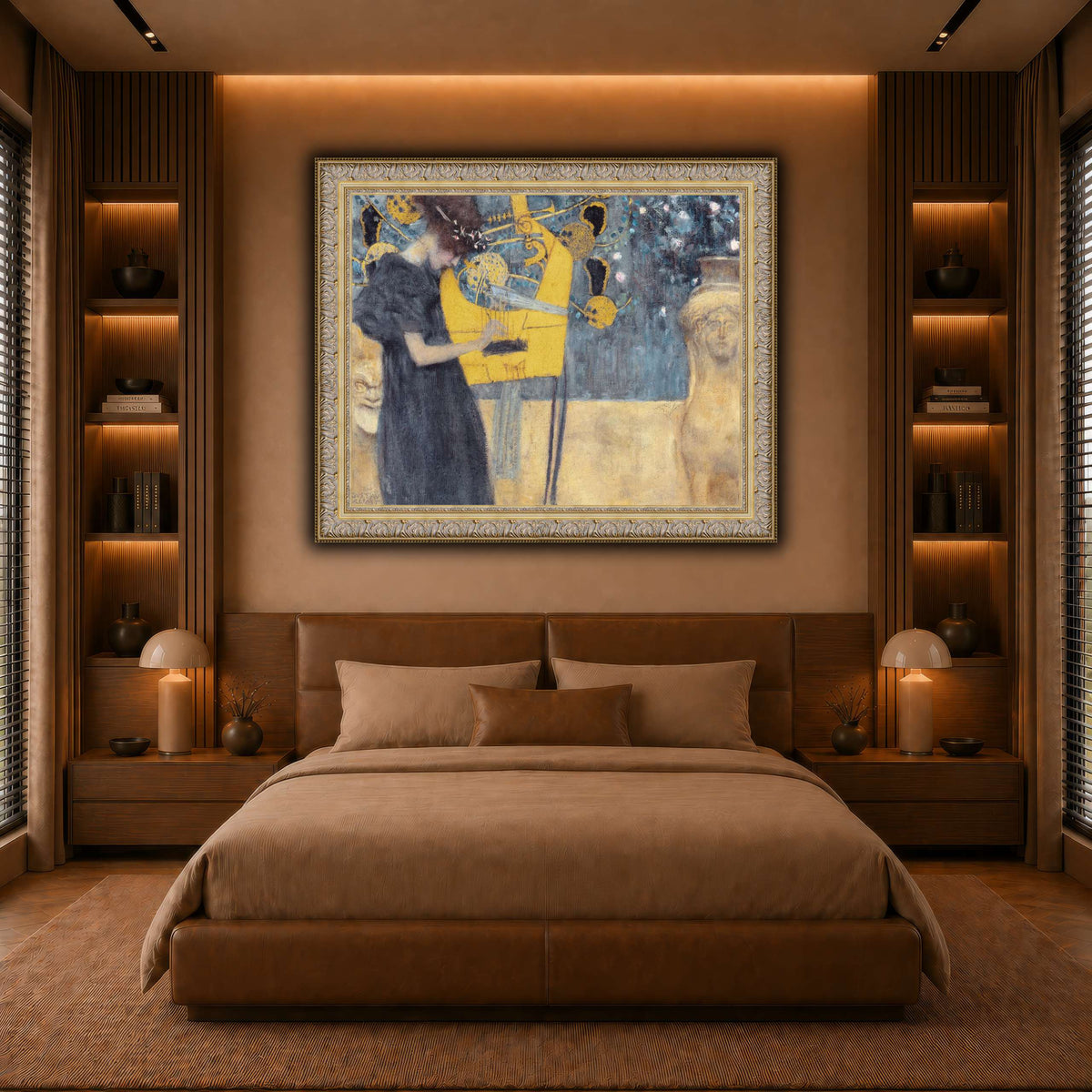 Klimt_-_Musik1 warm-bedroom