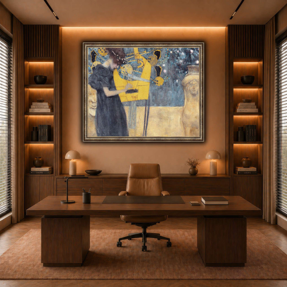Klimt_-_Musik1 warm-office