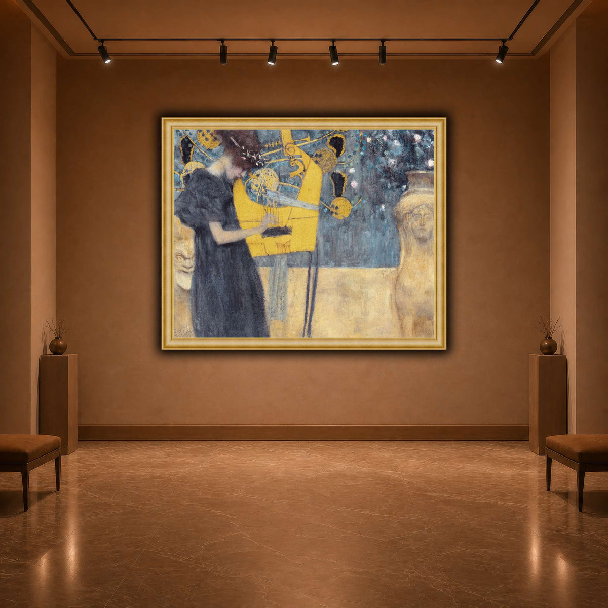 Klimt_-_Musik1 warm-agallery