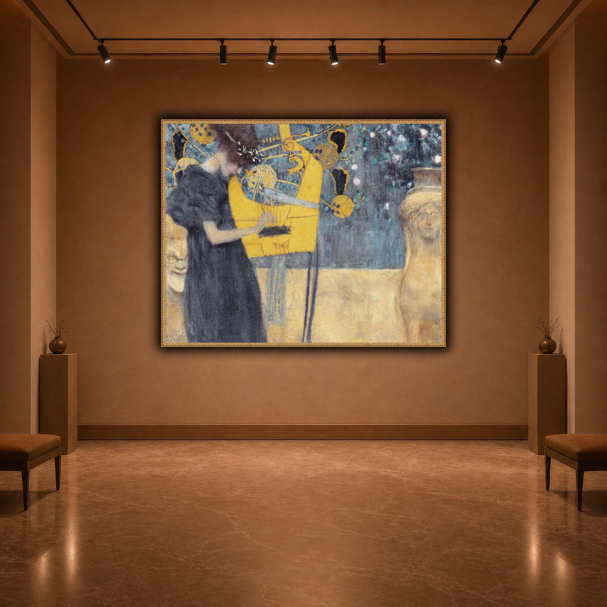 Klimt_-_Musik1 warm-agallery
