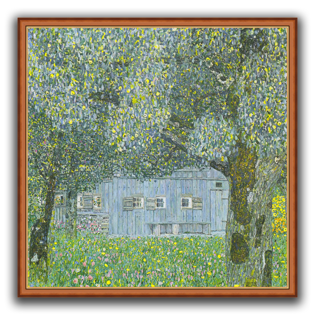 Klimt_-_Oberösterreichisches_Bauernhaus
