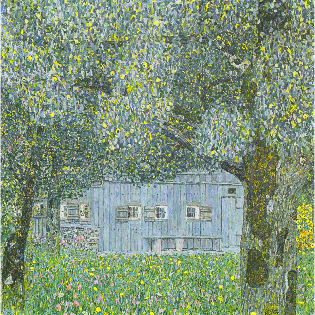 Klimt_-_Oberösterreichisches_Bauernhaus