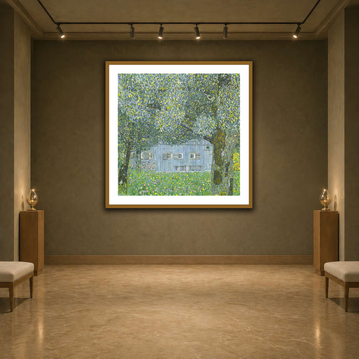 Klimt_-_Oberösterreichisches_Bauernhaus earth-agallery