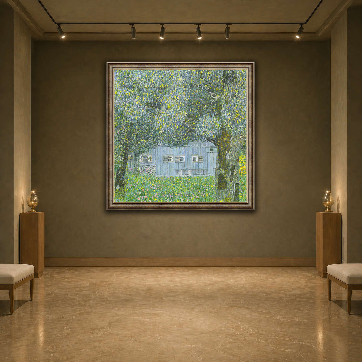 Klimt_-_Oberösterreichisches_Bauernhaus earth-agallery