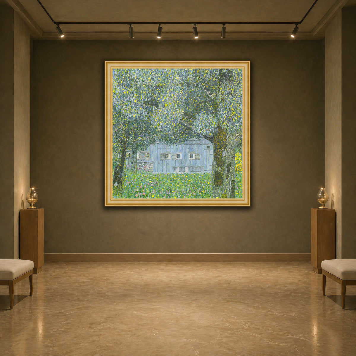 Klimt_-_Oberösterreichisches_Bauernhaus earth-agallery