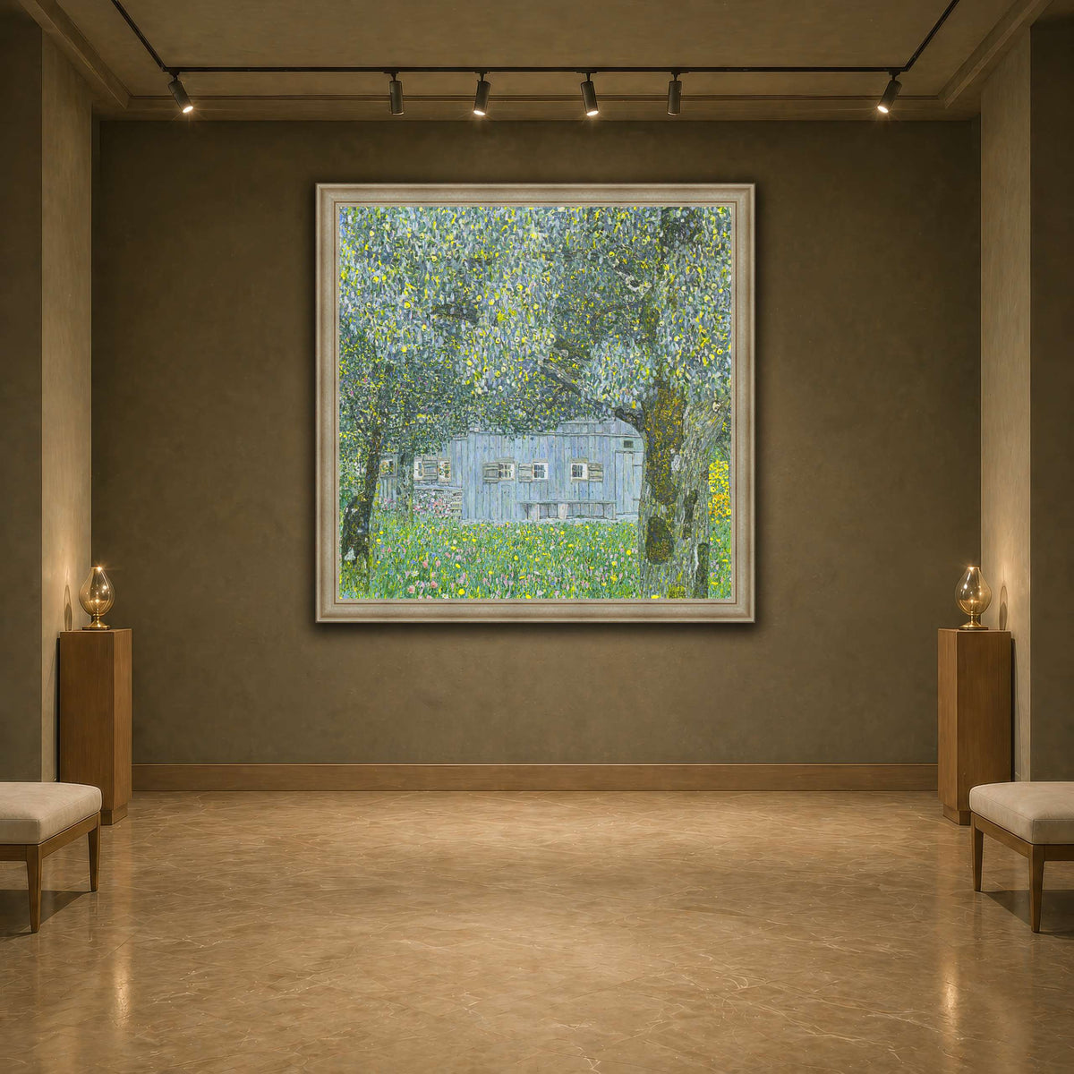 Klimt_-_Oberösterreichisches_Bauernhaus earth-agallery