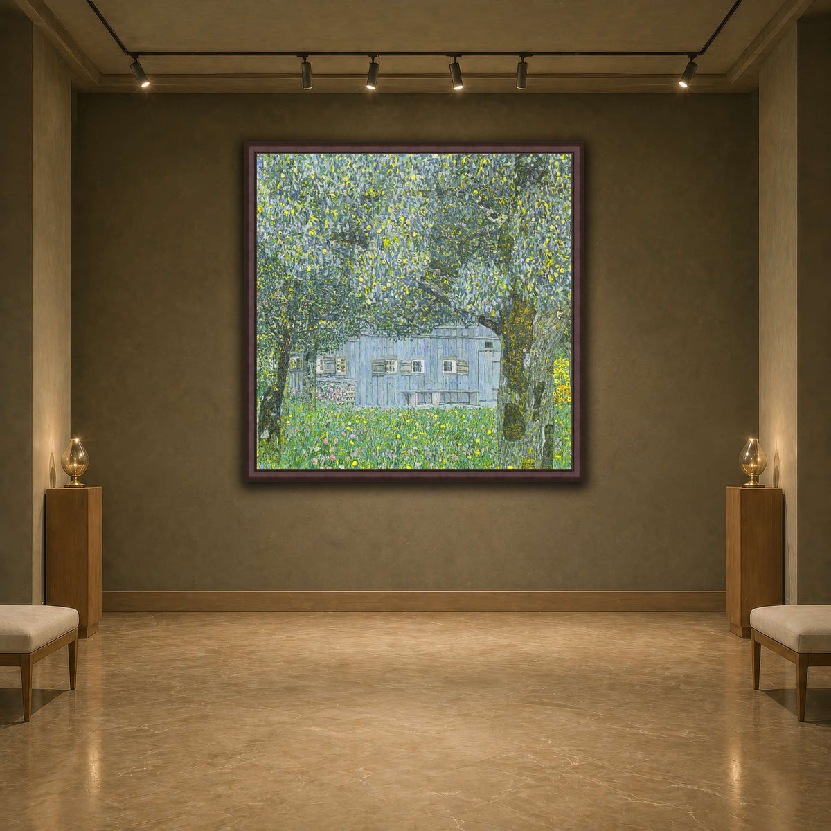 Klimt_-_Oberösterreichisches_Bauernhaus earth-agallery