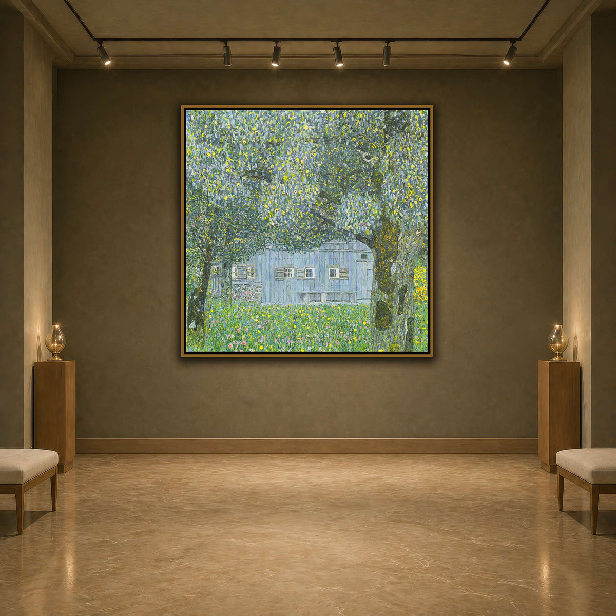 Klimt_-_Oberösterreichisches_Bauernhaus earth-agallery