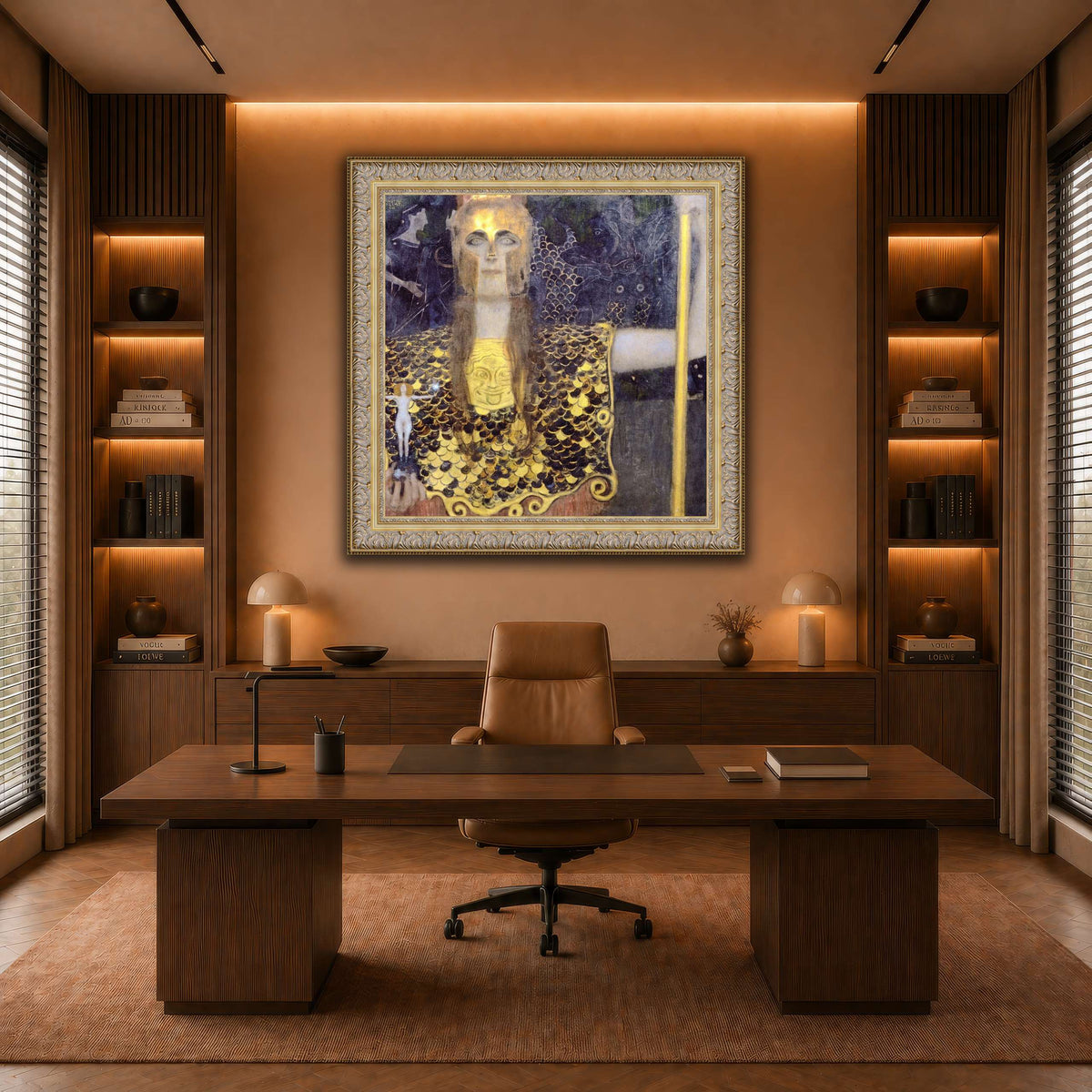 Klimt_-_Pallas_Athene warm-office