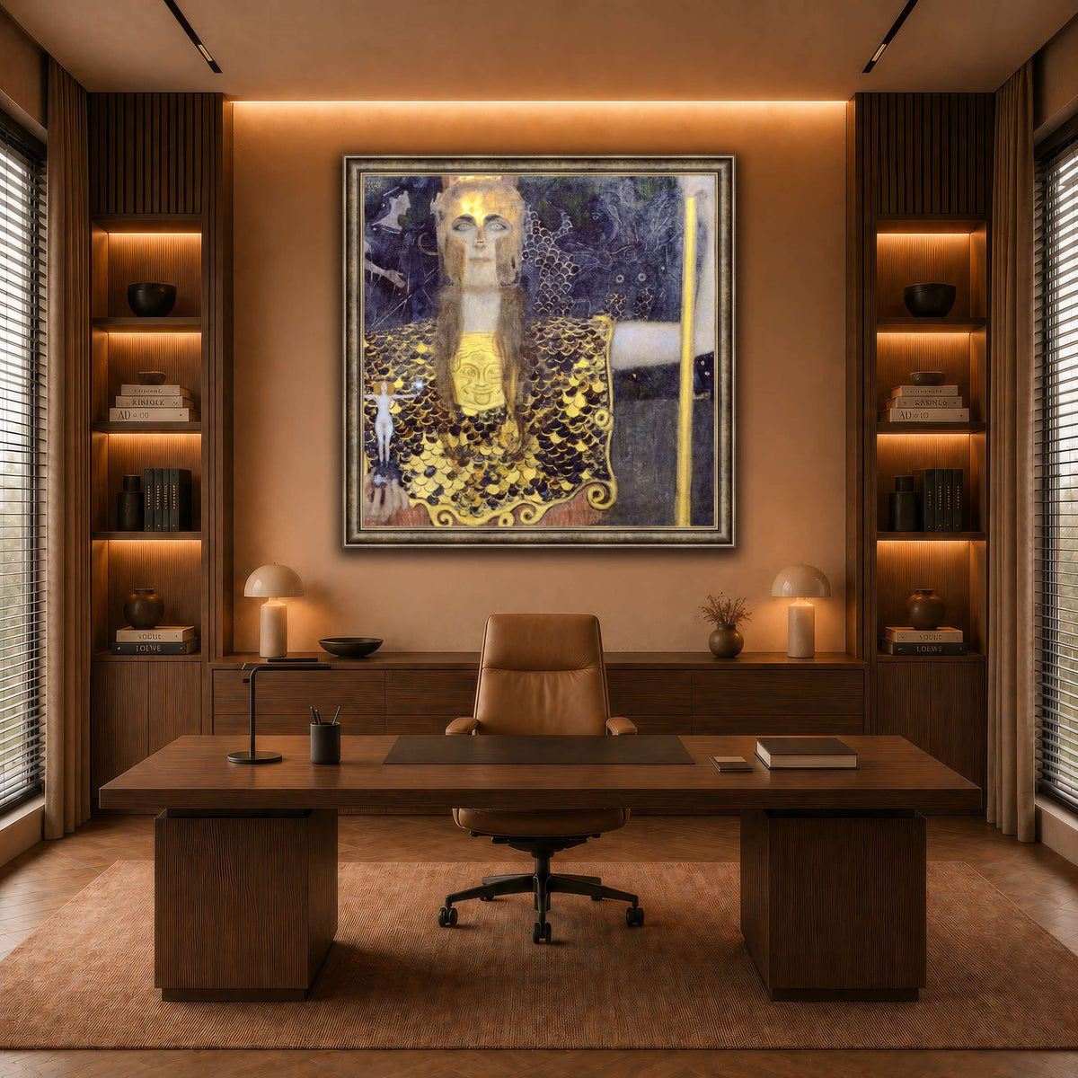 Klimt_-_Pallas_Athene warm-office
