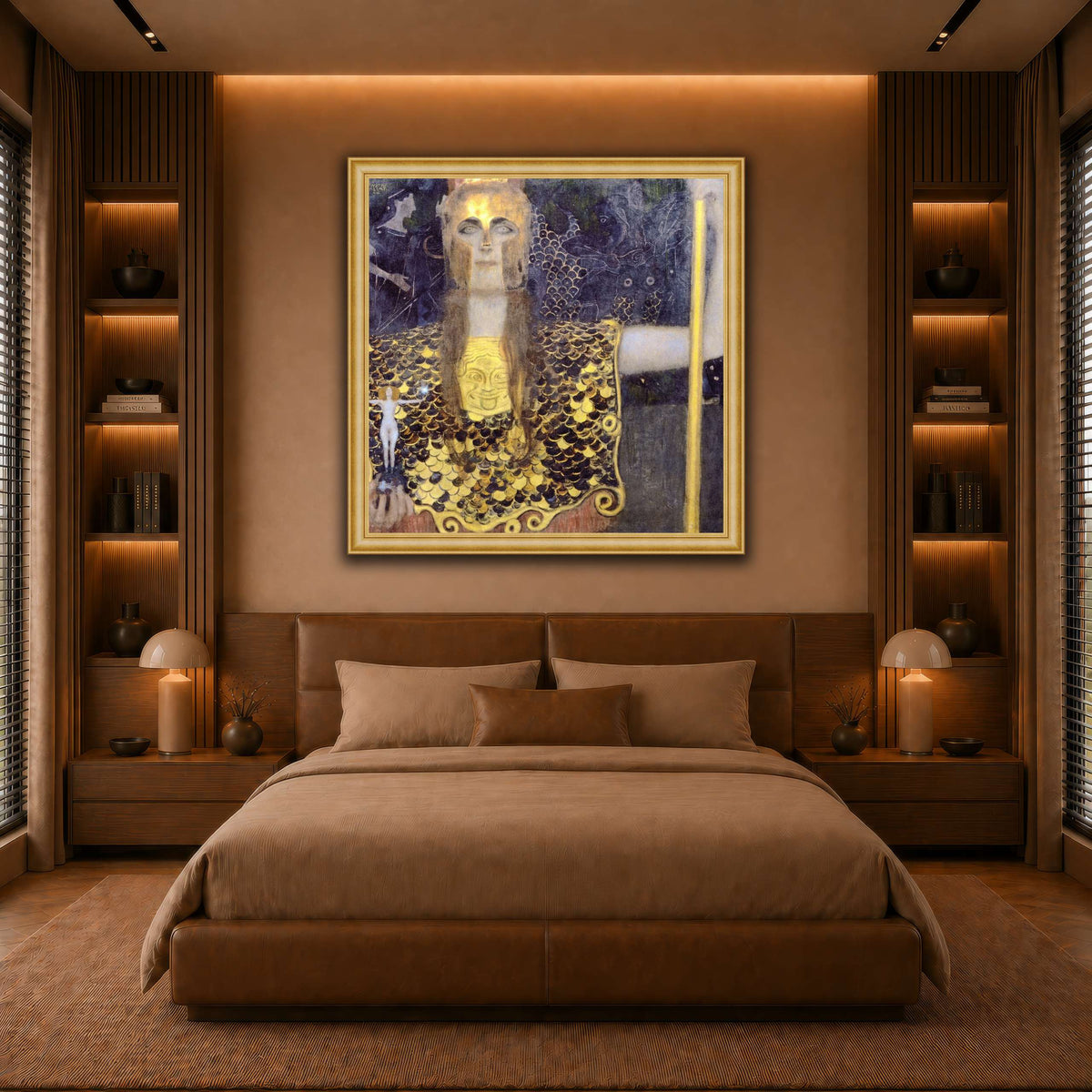 Klimt_-_Pallas_Athene warm-bedroom
