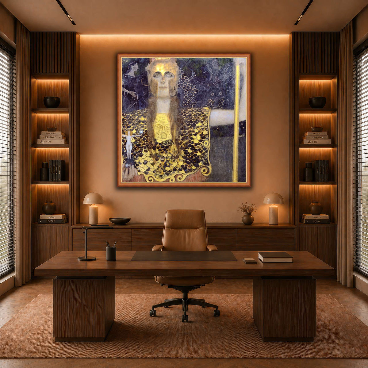 Klimt_-_Pallas_Athene warm-office