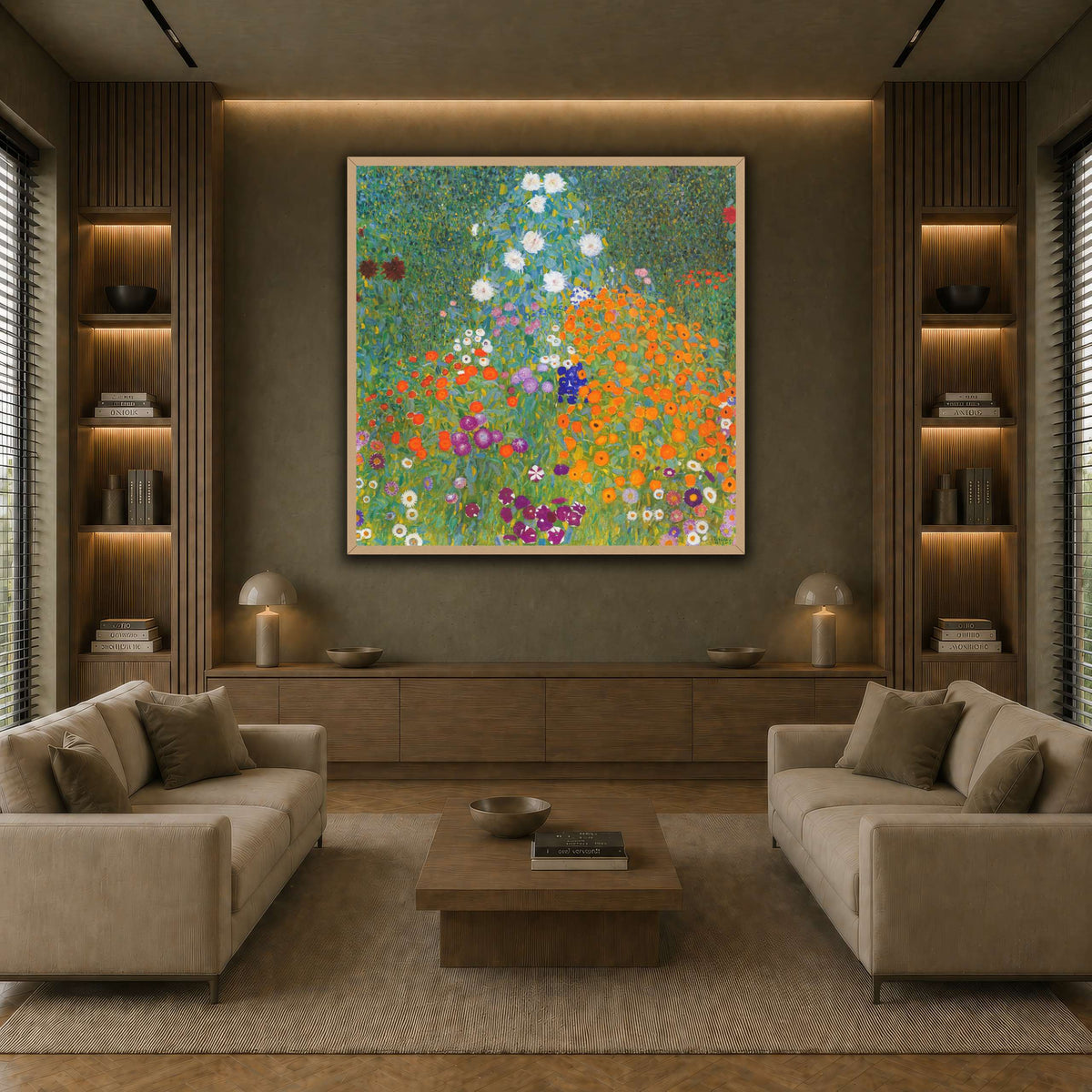 Klimt_bauerngarten earth-living room