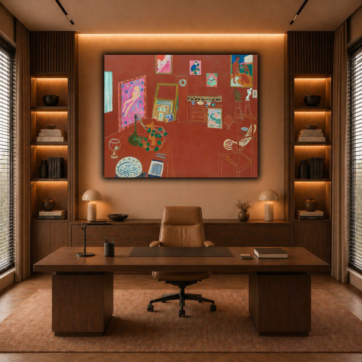 L'Atelier_rouge_Henri_Matisse warm-office