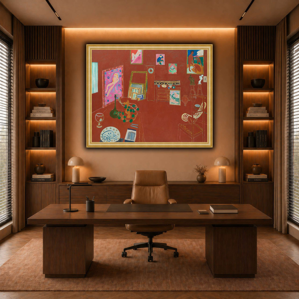 L'Atelier_rouge_Henri_Matisse warm-office