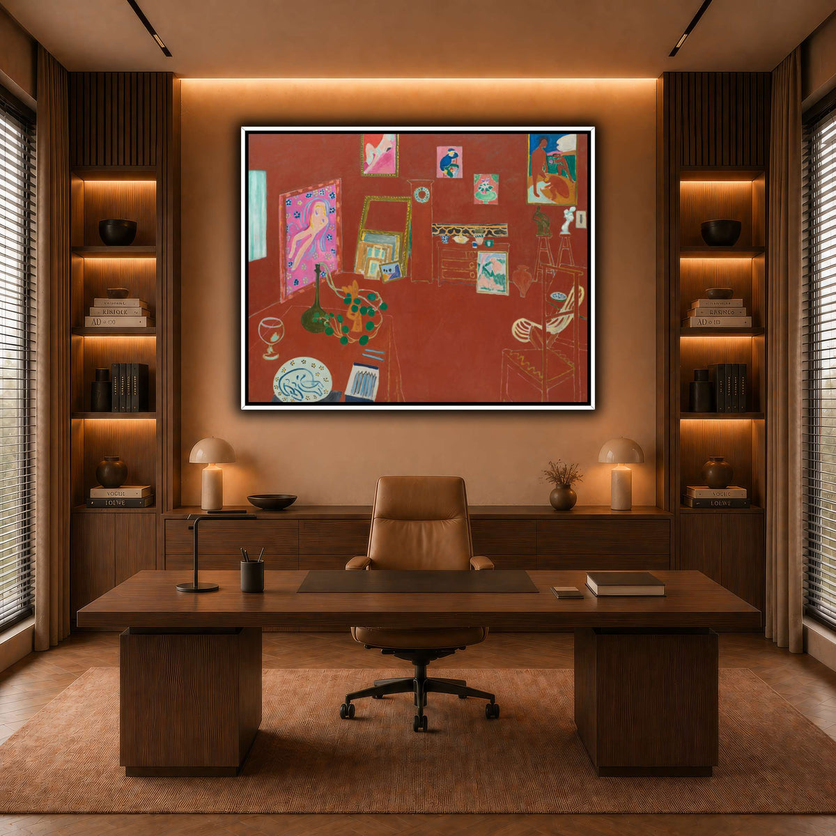 L'Atelier_rouge_Henri_Matisse warm-office