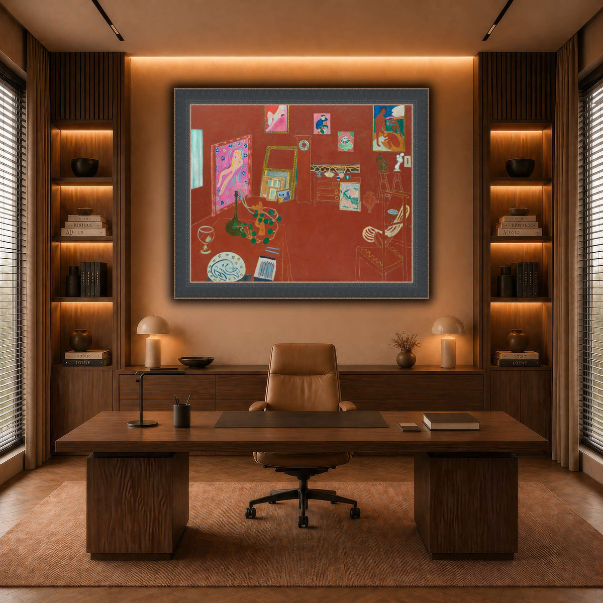 L'Atelier_rouge_Henri_Matisse warm-office