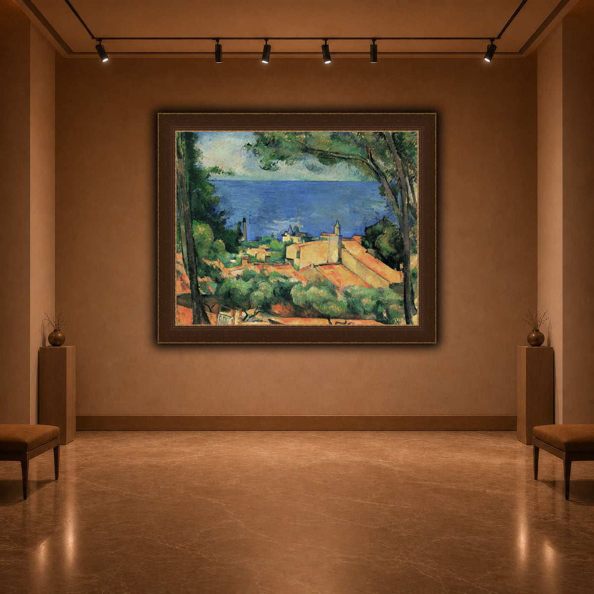 L'Estaque_aux_toits_rouges_Paul_Cezanne warm-agallery