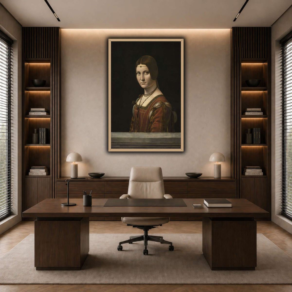 La_Belle_Ferronière dark neutral-office
