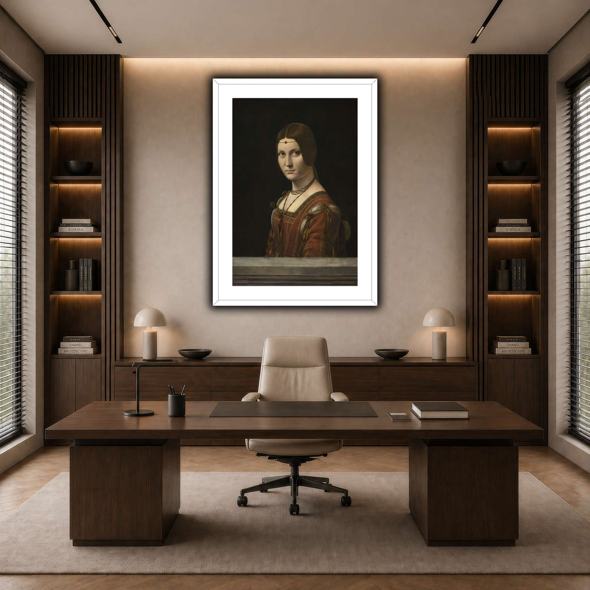 La_Belle_Ferronière dark neutral-office