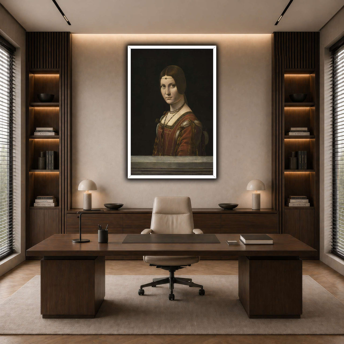 La_Belle_Ferronière dark neutral-office