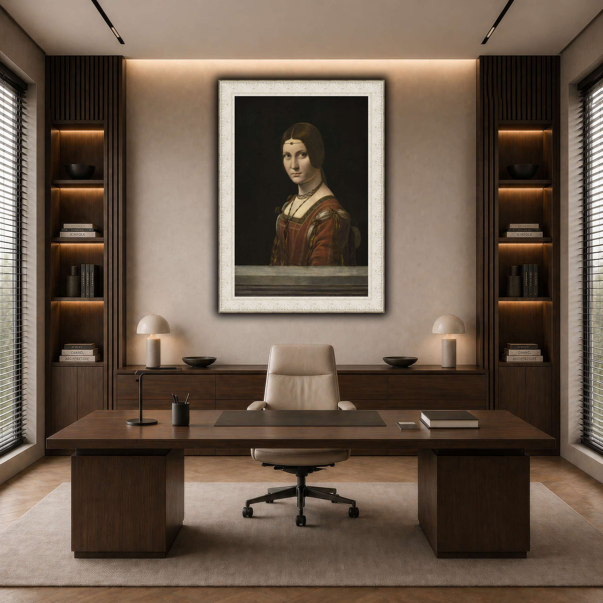 La_Belle_Ferronière dark neutral-office