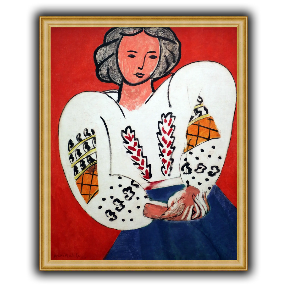 La_Blouse_Roumaine_Henri_Matisse
