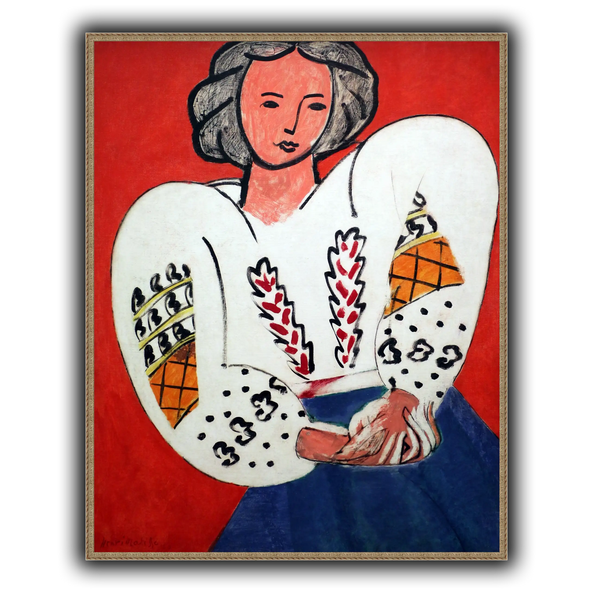 La_Blouse_Roumaine_Henri_Matisse