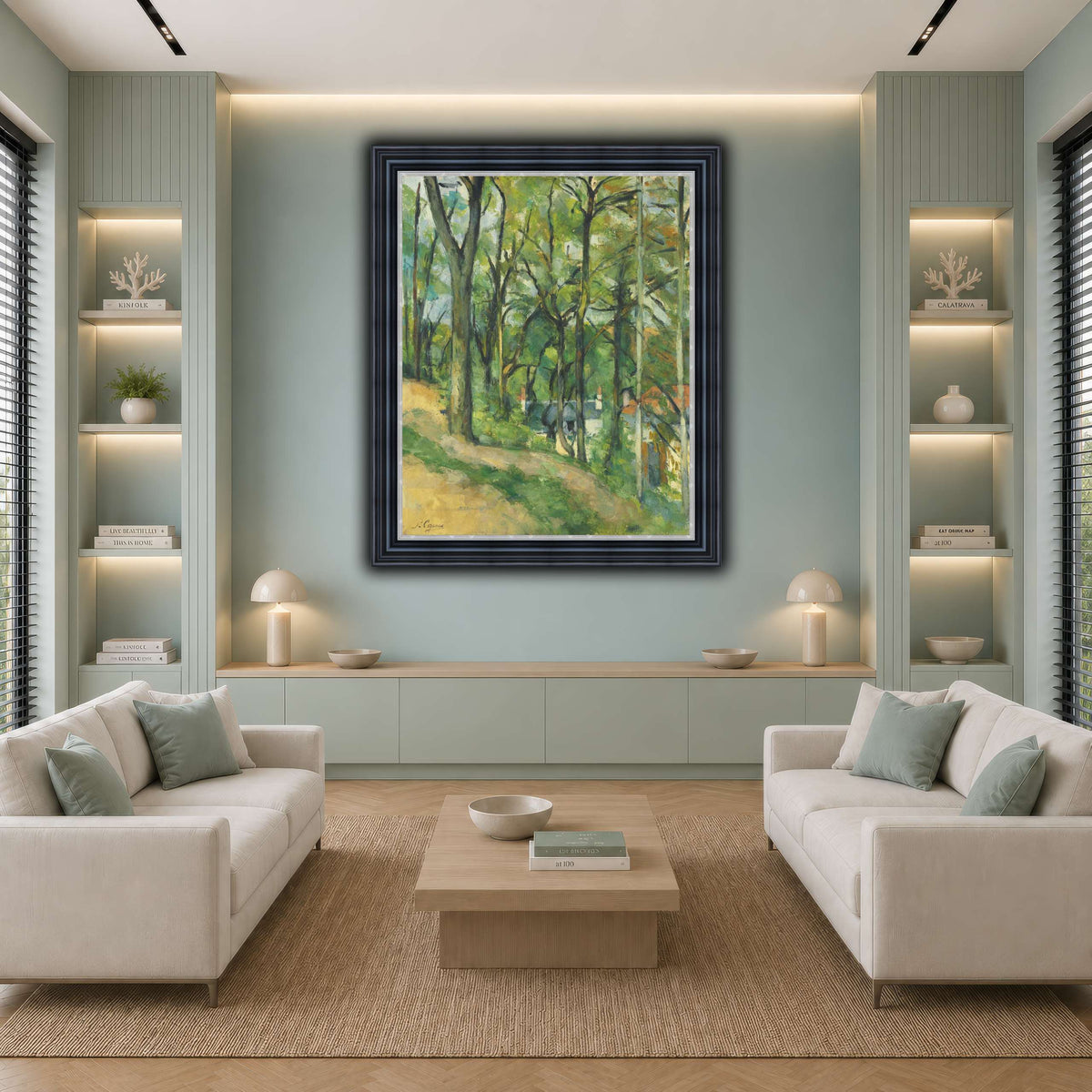 La_Côte_Saint-Denis_à_Pontoise,_Paul_Cezanne cool-living room