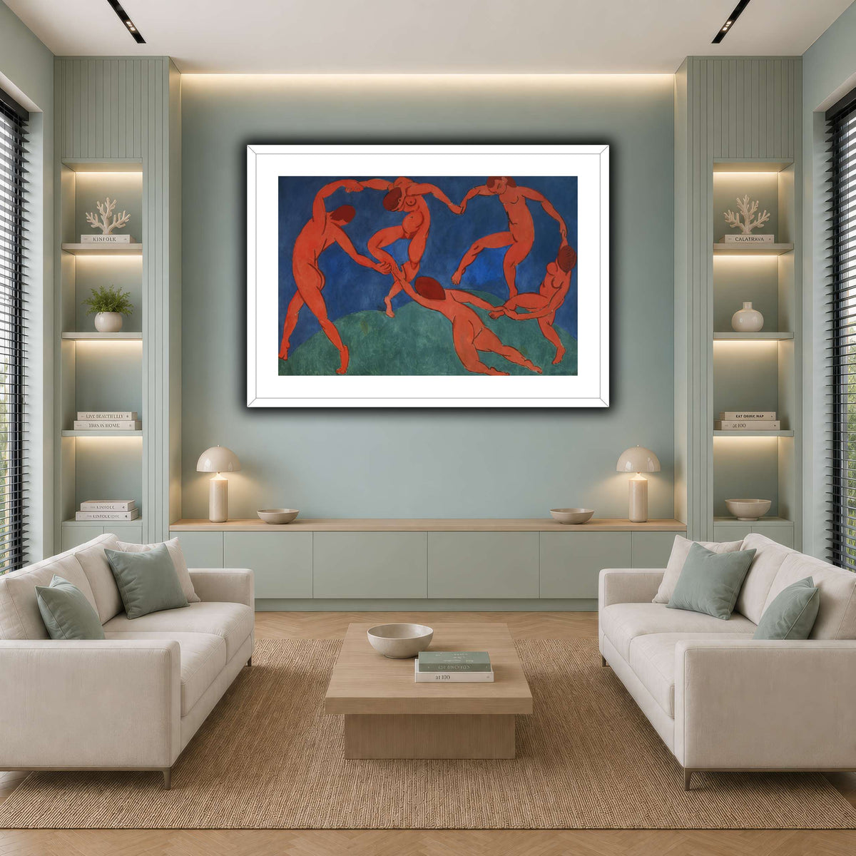 La_Danse_II_Henri_Matisse cool-living room