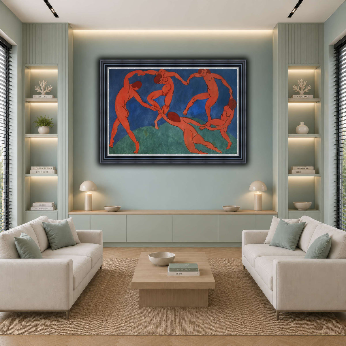 La_Danse_II_Henri_Matisse cool-living room