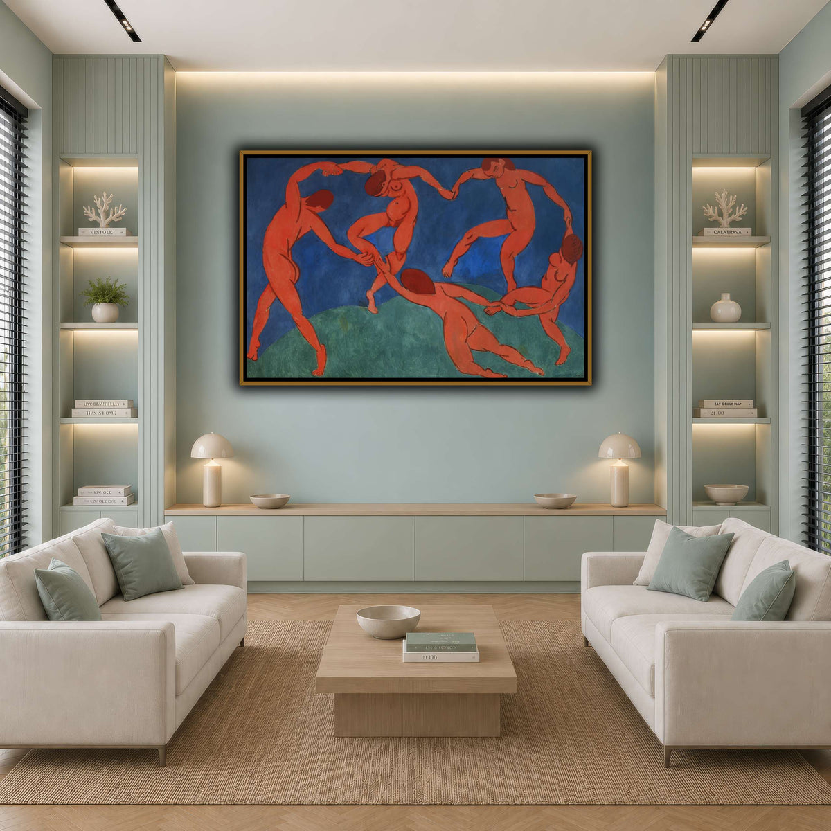 La_Danse_II_Henri_Matisse cool-living room