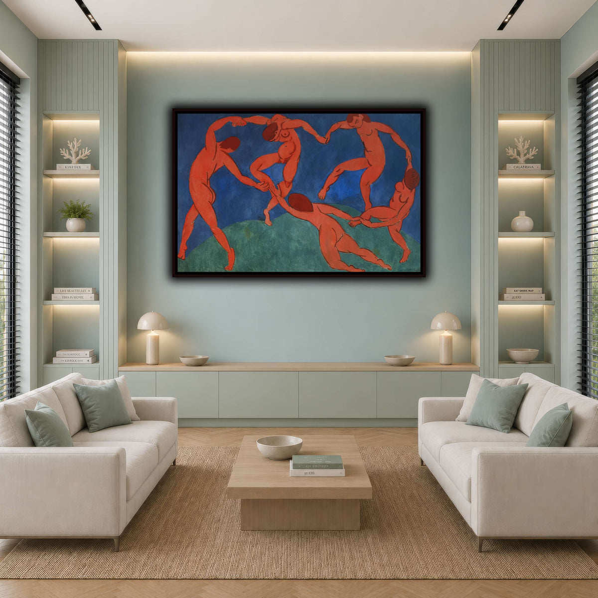 La_Danse_II_Henri_Matisse cool-living room
